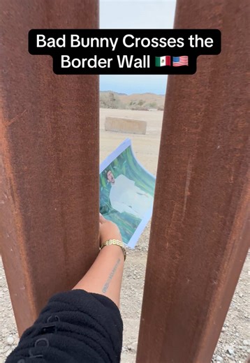 Bad Bunny Crosses the Border Wall for Super Bowl