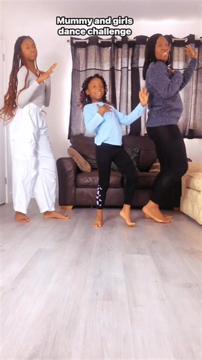 Mummy and girls dance challenge… na we go laugh first and na we go still laugh last ooo Marie Bliss Moses Bliss #trendingpostchallenge #viralvideochallenge #dancechallengeaccepted | Sandra and Prosper