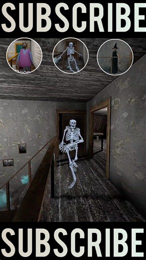 💀 Skeleton vs Black Granny — Deadly Horror Attack! 👻