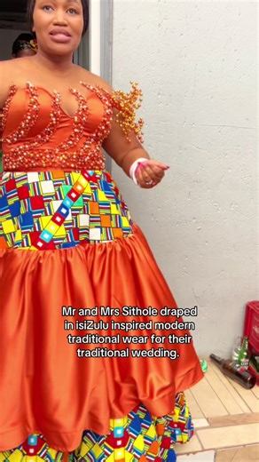 Modern Traditional Wear for Zulu Weddings