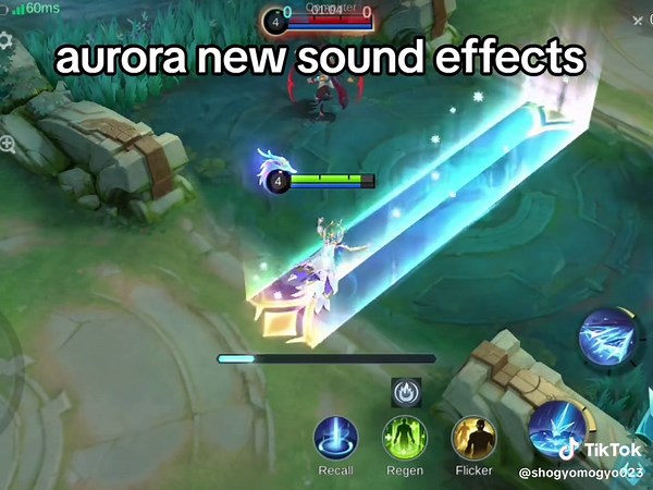 Script Aurora Mobile Legends: Gameplay & Sound Effects
