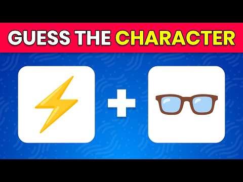 Guess the Harry Potter Character by Emoji! ⚡ 30 Questions | Wizarding World Quiz