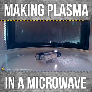 32K views · 115 reactions | In this video we're testing out what happens when you put a variety of batteries into a microwave. | The King of Random | Facebook