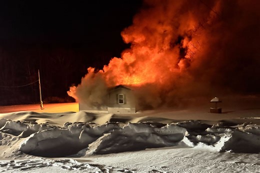 Fire Crews Brave Single-Digit Temperatures to Battle Shippenville Blaze - exploreClarion