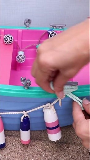 Setting up Our Generation Doll Boat Toy!
