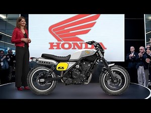 2025 NEW HONDA CL500 SCRAMBLER REVEALED!!