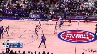 New York Knicks Highlights vs. Detroit Pistons - May 1, 2025