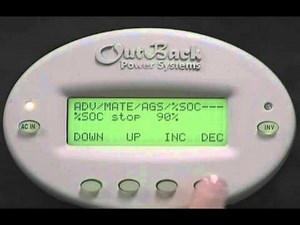 Tech Support | Outback Power AGS %SOC Start