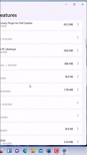 Uninstall Apps - Windows 11 Tip of the Day