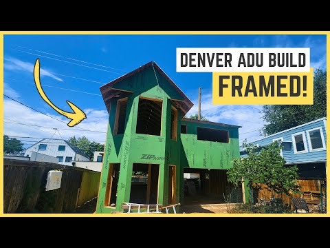 Victorian Carriage House Framing | Denver ADU Build