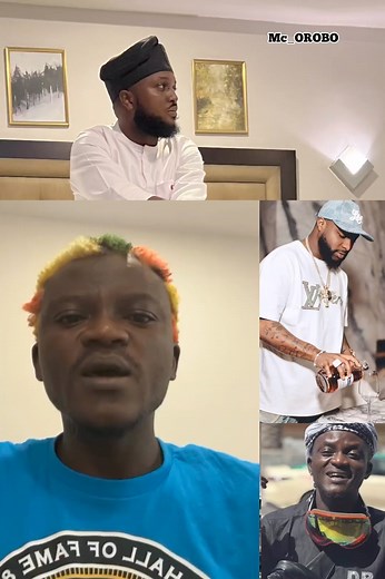 827K views · 10K reactions | Breaking News: "Davido tried to destroy me but he failed and Unfollowed me on Instagram" - Portable Cries out in Pa!ns | Comedian OROBO Tv | Facebook