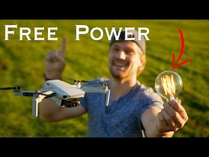 Drone Harvesting INVISIBLE High Voltage From The Sky ⚡