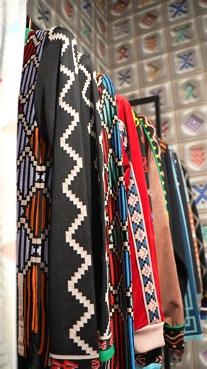 MaXhosa merges world-class craftsmanship with a bold cultural narrative, highlighting intricate knitwear and signature geometric motifs that have captured global runways. Every piece tells a story of culture, craftsmanship, and modern design. Express that. __ #OceansMall #fashion #culture #design #tradition | Oceans Mall
