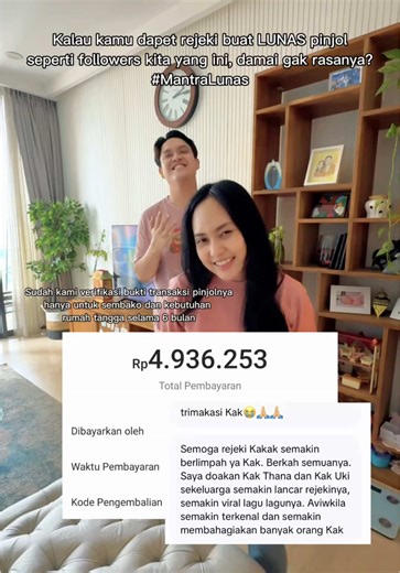 Pinjol paylater hampir 5jt, transaksinya kita cek mayoritas cuma untuk beli sembako, bahan masak, dan kebutuhan dasar rumah tangga, selama 6 bulan. OKE, KITA BANTU LUNAS #MantraLunas