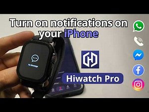 How to Connect ANY Smartwatch to iPhone | HiWatch Pro App Setup & Notifications Fix