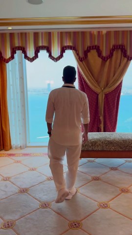 Exploring a Luxurious 7-Star Hotel with Stunning Views