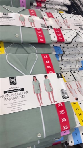 Am I the only one on a PJ kick lately? @Sam’s Club just dropped these new pajama sets for $14.98, and I’m obsessed. The polka dot ones are my fave 🤍🖤