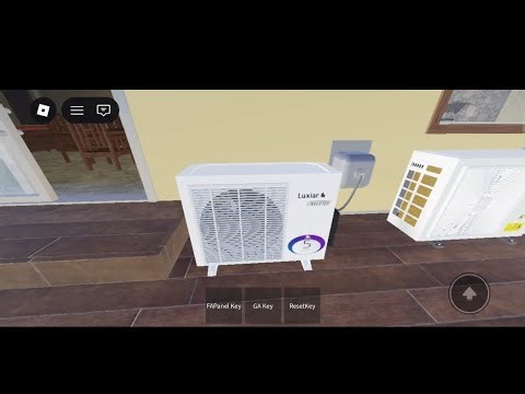 Air conditioner 2 AQ and 1 luxior in roblox 
