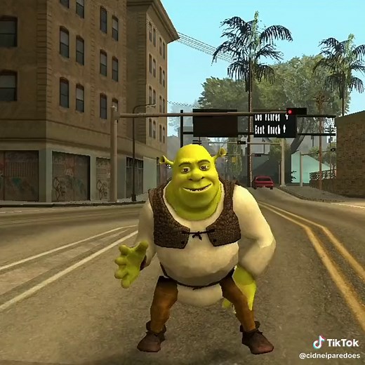 🎵 CHUREKE no FREESTYLE Shrek - Dance Don't Stop The Rock #gta #gtasanandreas #music #gameplay #tipografia #lyrics #status #meme #cidneiparedoes