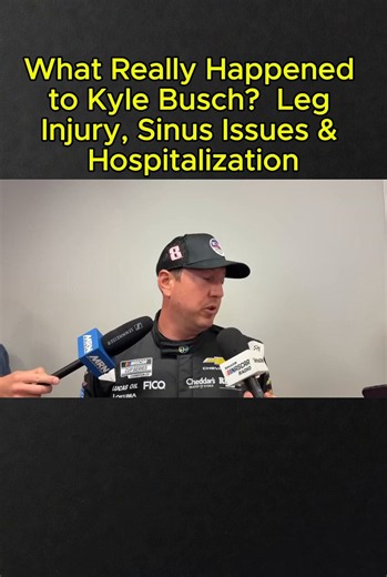 • Early 2026: Freak home accident → deep leg cut, 24 stitches • May 10: Watkins Glen – races through severe sinus illness, calls for doctor & shot, still gets P8 • May 21: Hospitalized with "severe illness" → misses Coca-Cola 600 • Hours later: NASCAR announces two-time champion Kyle Busch has passed away at just 41A legend gone too soon. RIP Rowdy. NASCAR won't be the same without you. 🙏Thoughts with Samantha, Brexton & Lennix.#KyleBusch #NASCAR #RIPKyleBusch #CocaCola600 #Rowdy