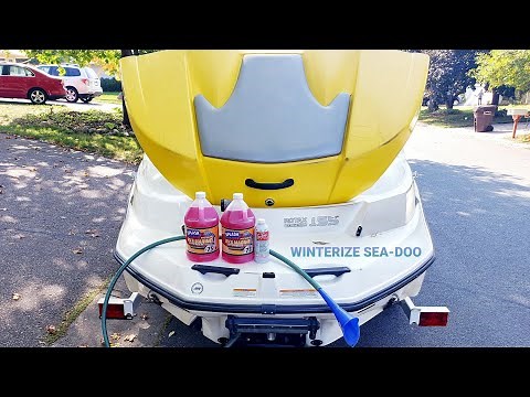 Winterize Sea Doo Sportster Rotax 4 Tec / Boat / 2006