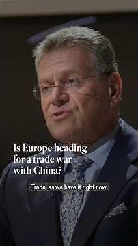 Is Europe heading for a trade war with China? | The Economist