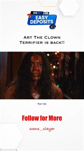 Scene Slayer on Instagram: "🎬 Terrifier 3 (2024) Directed, Written & Edited by Damien Leone | Produced by Damien Leone, Phil Falcone, Steven Della Salla, Jason Leavy, Michael Leavy | Executive Producers: Lisa Falcone, Matthew Helderman, G. Brandon Hill, Yolanda Macias, Chris McGurk, Brad Miska, Erick Opeka, Priscilla Ross Smith, Luke Taylor | Cinematography by George Steuber | Music by Paul Wiley | Production & Costume Design by Olga Turka | Casting by Matthew Maisto | Studios: Dark Age Cinema,