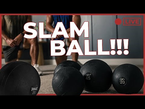 8 Minute Slam Ball Summer Workout with Coach Zach & Brady