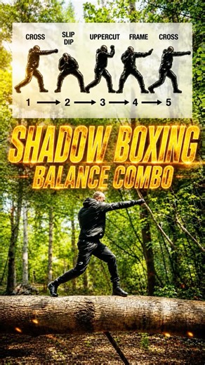 Shadow Boxing Balance Combo🥊
