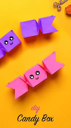 11K views · 130 reactions | DIY Candy Gift Box Idea #diy #diyvideos #diycrafts #diyprojects #diytutorial #artandcraft #easydiy #papercrafts #origami #candybox #giftbox #gifting #giftideas #gifts #crafting #craftideas #crafts #handmade #howto #tutorial | D.I.Yay | Facebook