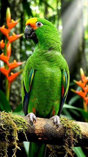 Amazon Parrot Call | ASMR | Animal Sounds