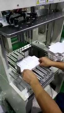 Paper Hole Drilling Hangtag Label Making Machine