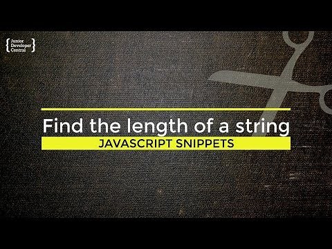 Javascript String Length: How to determine the size of a string