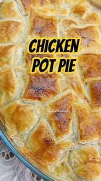 Chicken Pot Pie #chickenpotpie #chickenpotatopotpie #potpie