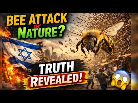 Israel Bee Attack Truth | Viral Video Reality Explained | Swarming or Divine Sign