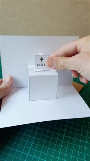 Box With Secret Compartment Printable Pop-up Card - DIY Template as Digital Download - Etsy