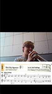 76. High Flying - Essential Elements for Band #trumpet #shorts #band #music #musictutor #trumpeter