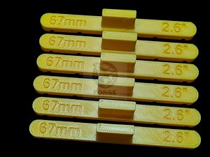 Parallel Track Tools Model Railway Train New 6 Pack Yellow 67mm OO/HO Gauge  | eBay UK