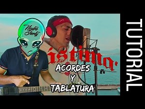 cómo tocar LASTIMA de Neutro Shorty 👽 en guitarra TUTORIAL para principiantes | acordes y tablatura