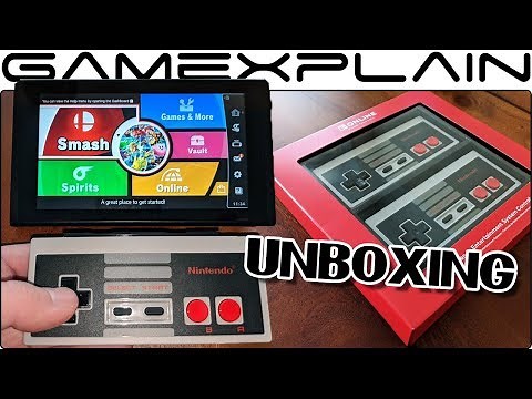 NES Switch Controller UNBOXING + Testing With Smash Bros. Ultimate