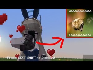 Giant Toki kissed me, because i gave her a flower😭 | Minecraft Giantess Toki mod