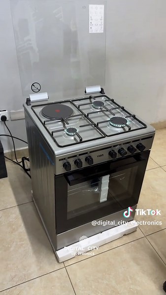 VON 60 by 60 Cooker with Gas Sensor and Turbo Fan