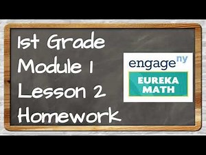 Eureka Math 1st Grade Module 1 Lesson 2 Homework