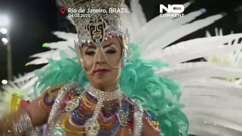 Rio Carnival: Samba schools light up the Sambadrome