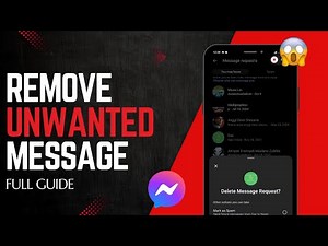 How to Delete Message Request on Messenger