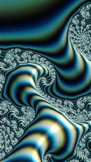 Trippy Mandelbrot #FractalArt #MandelbrotSet #Infinity #DigitalArt