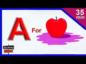 A to Z Learn alphabet With Live Example | Animation Video Clip | 5 letter words Kids Education Video