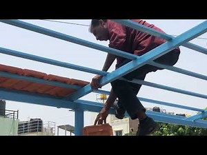 SINGLE GROOVE MANGALORE TILE INSTALLATION