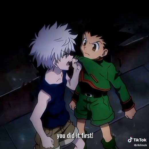 Sweet Moments: Gon and Killua Ship Kiss - Hunter x Hunter Edit