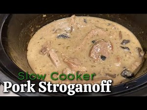 How to make Pork Stroganoff in the slow cooker!